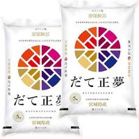 だて正夢 宮城県産 10kg 送料無料 玄米 白米 7分づき 5分づき 3分づき オーダー精米 令和７年産