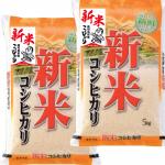 新米 令和７年産 九州 鹿児島県産 コシヒカリ 10kg (5kg×2） 玄米 白米 7分づき 5分づき お好みに精米します