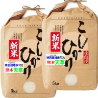 新米 令和6年産 特別栽培米 天草 コシヒカリ 10kg  (5kg×2袋) 熊本産 送料無料 玄米 白米 7分づき 5分づき 3分づき オーダー精米